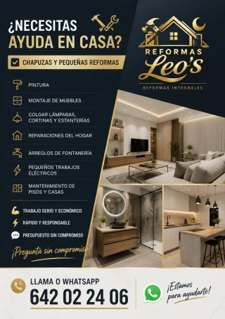 Trabajos a buen precio y con muy buenos acabados