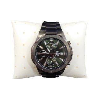Reloj Casio Edifice Negro y Plateado