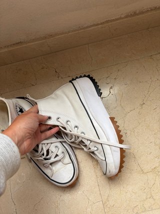 Converse All Star Plataforma Blancas