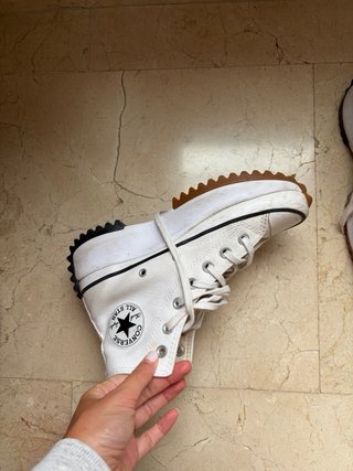 Converse All Star Plataforma Blancas