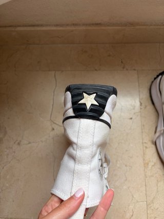 Converse All Star Plataforma Blancas