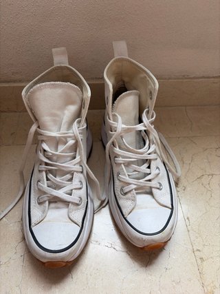 Converse All Star Plataforma Blancas