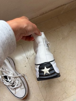 Converse All Star Plataforma Blancas