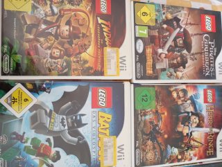 Lote 7 Videojuegos Wii: Lego, Star Wars, Harry Pot