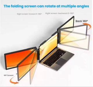 Pantalla Portátil Triple 14” FHD IPS
