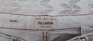 Bermudas Pull&Bear Blancas
