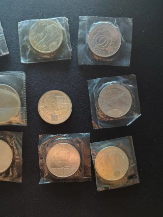 Lote de monedas de plata