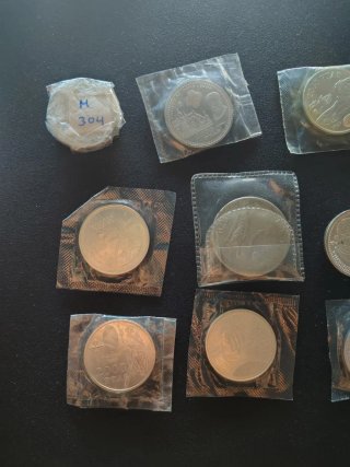 Lote de monedas de plata