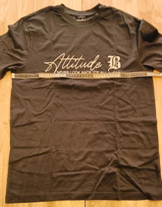 Camiseta Lefties Attitude Gris Talla L
