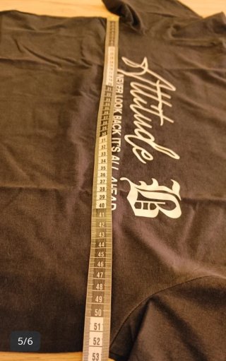 Camiseta Lefties Attitude Gris Talla L