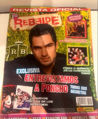 Revistas RBD rebelde. Vienen con póster