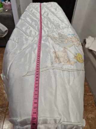 Edredón y saco de bebé con ositos