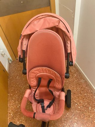 Triciclo Kinderkraft Aveo Plegable Rosa