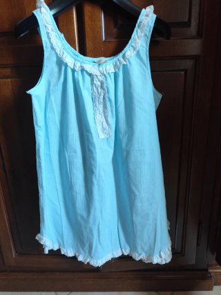 Set camicia e vestaglia vintage L