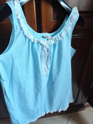 Set camicia e vestaglia vintage L