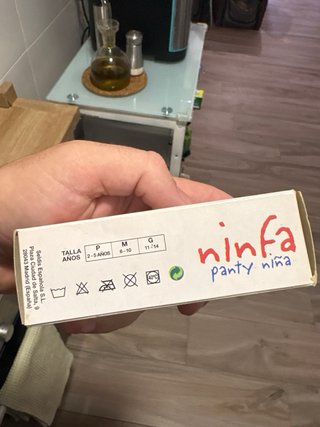 Pantys niña Ninfa vintage - Años 80/90