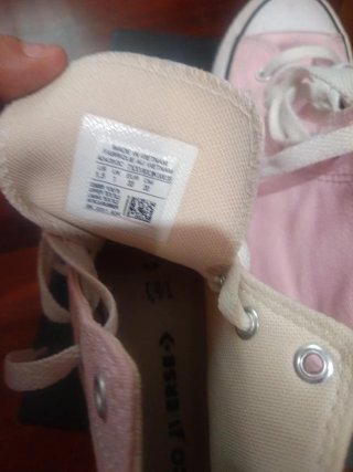 Tenis Converse Rosa Talla 33