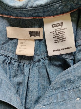 Camicia donna Levi's Denim Taglia S