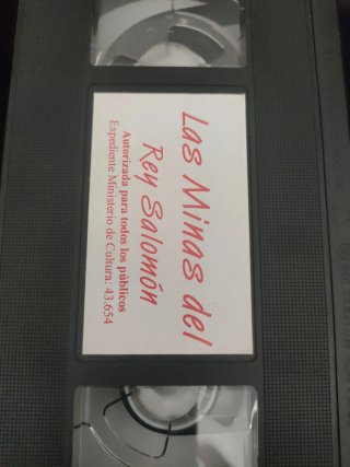 VHS Las Minas del Rey Salomón