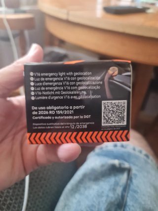 Luz Emergencia V16 Geolocalizable DGT