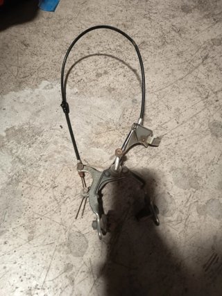 Pinzas y manetas freno bici antiguas