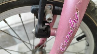 Bicicleta infantil rosa Candy