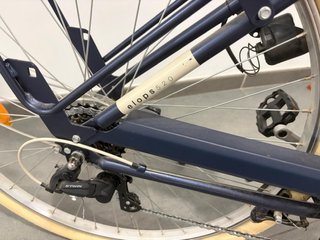 Bicicleta Paseo Btwin Elops 520 Azul