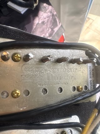 Pastillas Seymour Duncan SH1B y N Set