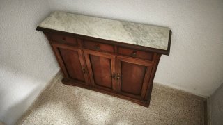 Mueble de entrada de madera