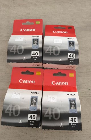 4 Tintas Canon PG-40 Black PIXMA