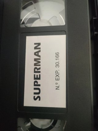 Cinta VHS de Superman Dibujos Animados