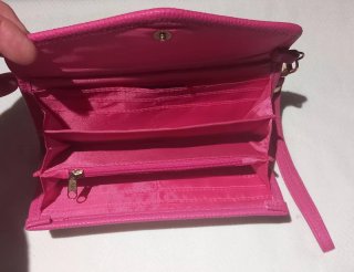 Cartera Claire's Rosa con Estampado