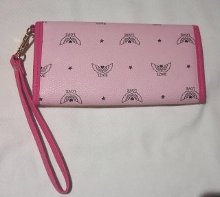 Cartera Claire's Rosa con Estampado