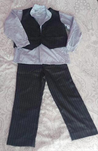 Traje Mago Canario Niño Talla 6