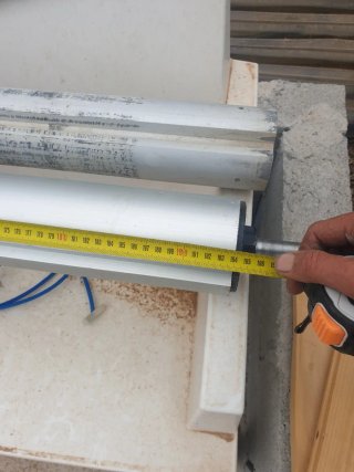 Enrollador Manta Piscina Aluminio Extensible