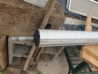 Enrollador Manta Piscina Aluminio Extensible