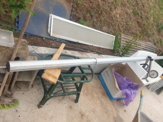 Enrollador Manta Piscina Aluminio Extensible