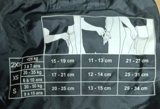 Protecciones Oxelo Patinaje Talla S Niño/a