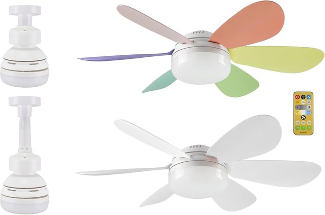 Ventilatore da soffitto e lampada LED Beper P206VEN610