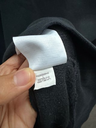 Sudadera Nike Air Jordan Negra