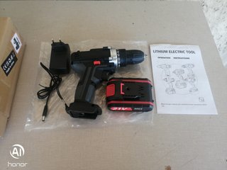 Taladro Inalámbrico 21V con Batería y Cargador