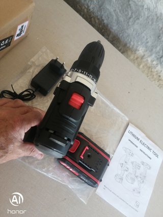 Taladro Inalámbrico 21V con Batería y Cargador