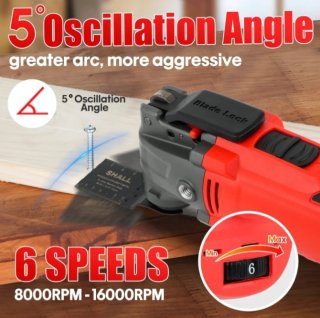 Herramienta Oscilante SHALL 500W