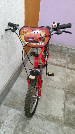 Bicicleta infantil Cars 95