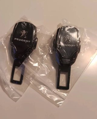 Hebillas Extensión Cinturón Seguridad Peugeot (2ud