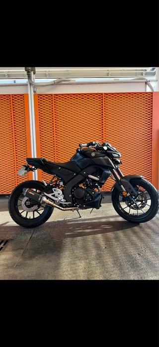 Yamaha MT-125 Negra