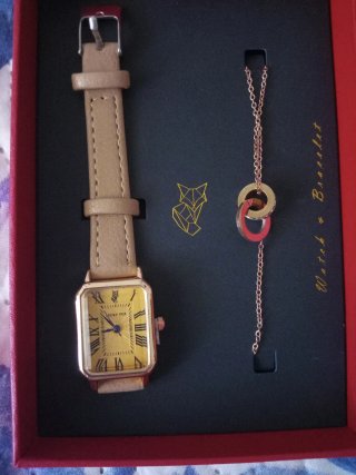 Conjunto Reloj y Collar Lucky Fox