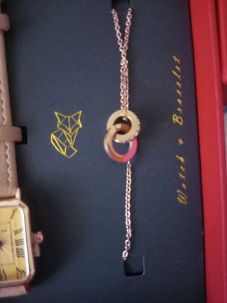 Conjunto Reloj y Collar Lucky Fox