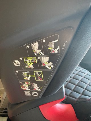 Silla coche audi-britax con isofix