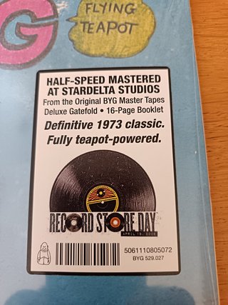 Gong - Flying Teapot RSD 2026 Vinilo